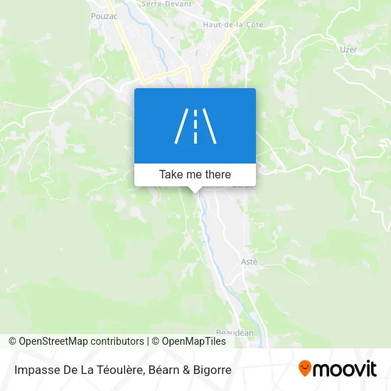 Impasse De La Téoulère map