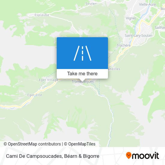 Cami De Campsoucades map