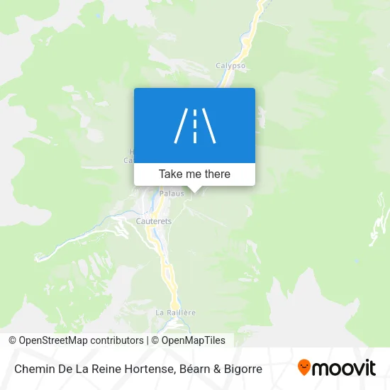 Chemin De La Reine Hortense map