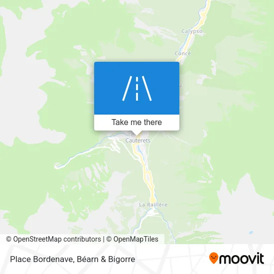 Place Bordenave map
