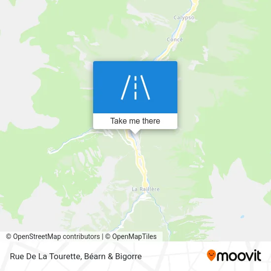 Rue De La Tourette map