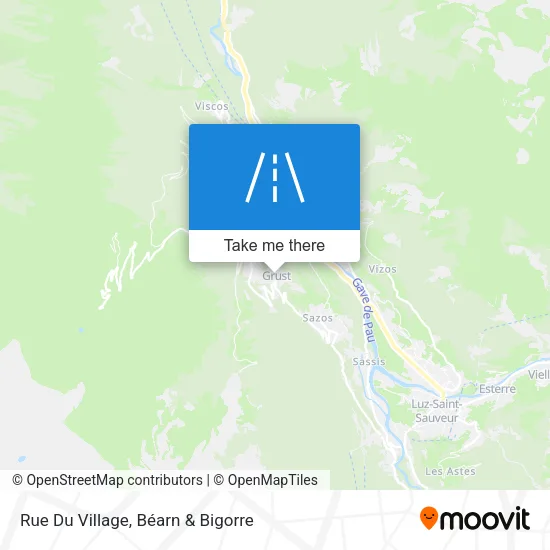 Rue Du Village map