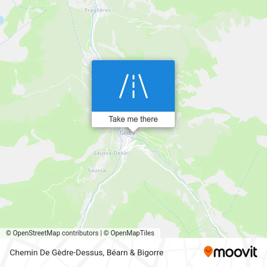 Chemin De Gèdre-Dessus map
