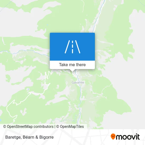 Baretge map