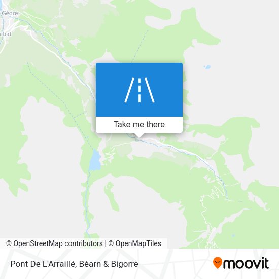Pont De L'Arraillé map