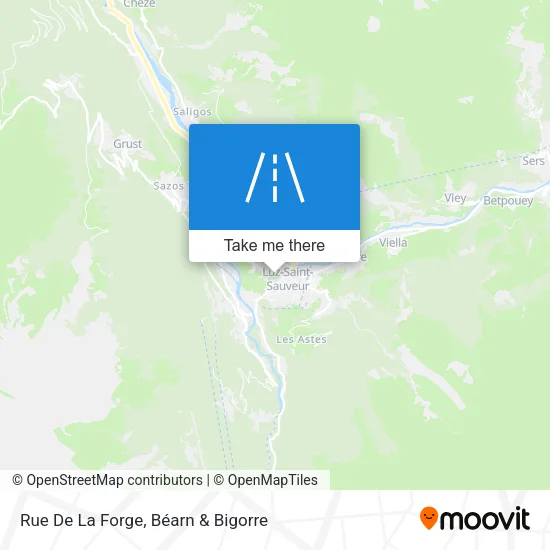 Rue De La Forge map