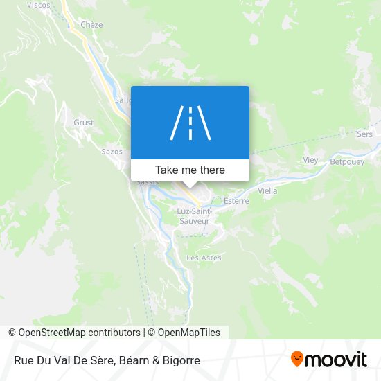 Rue Du Val De Sère map