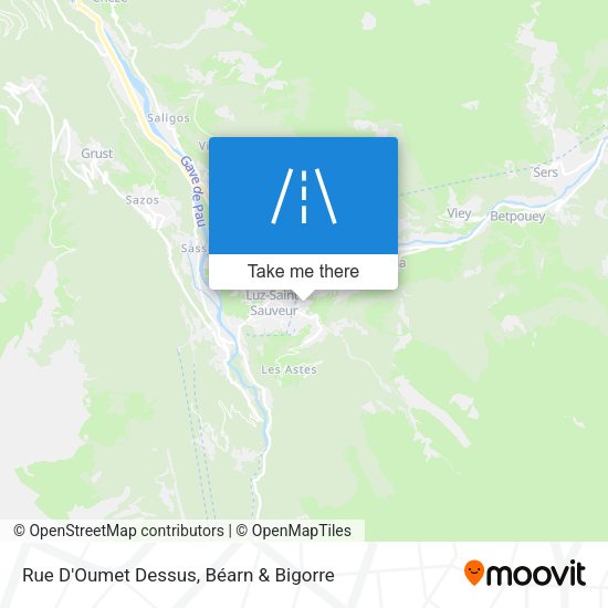 Rue D'Oumet Dessus map