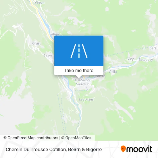 Chemin Du Trousse Cotillon map