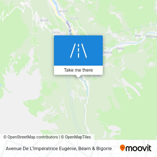 Avenue De L'Impératrice Eugénie map