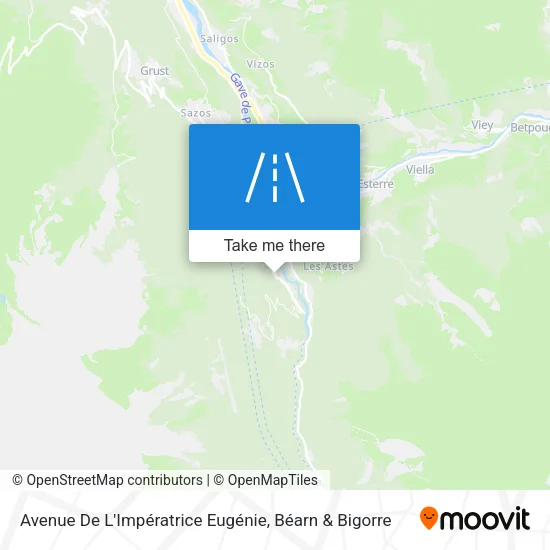 Avenue De L'Impératrice Eugénie map