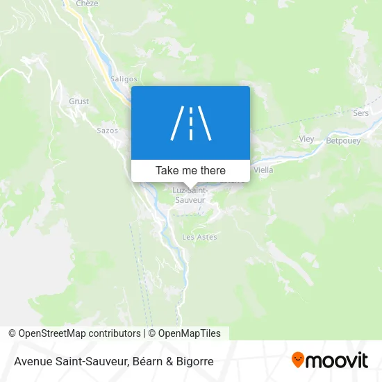 Avenue Saint-Sauveur map