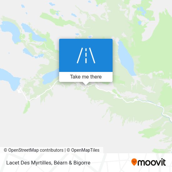Lacet Des Myrtilles map