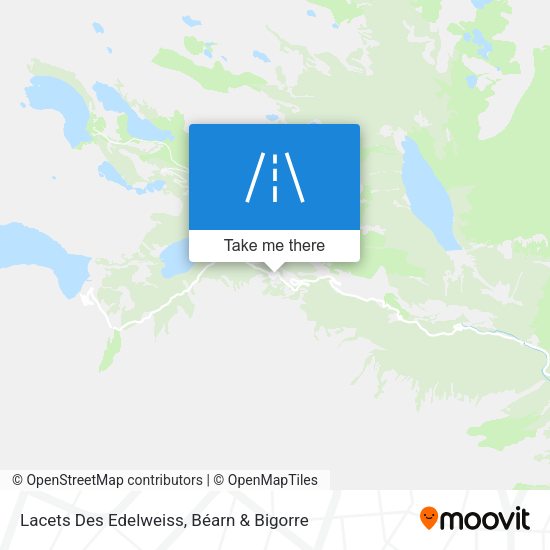 Lacets Des Edelweiss map