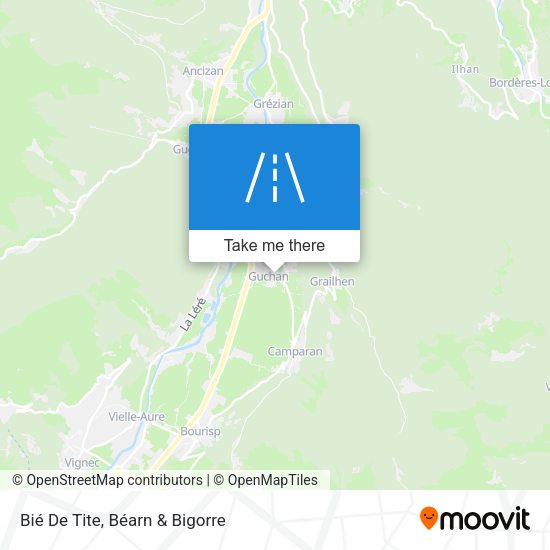 Bié De Tite map