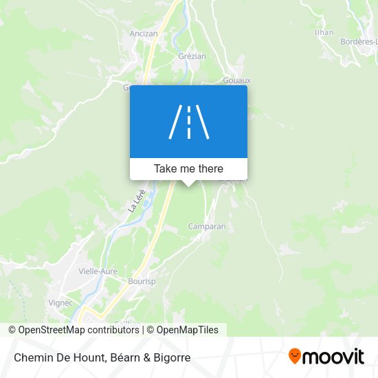 Chemin De Hount map