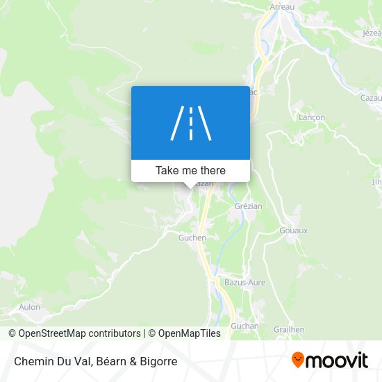 Chemin Du Val map
