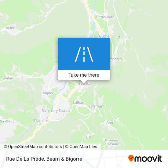 Rue De La Prade map