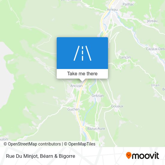 Rue Du Minjot map