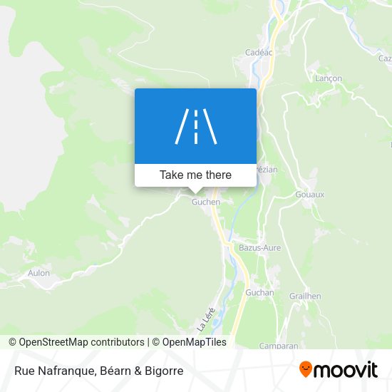 Rue Nafranque map