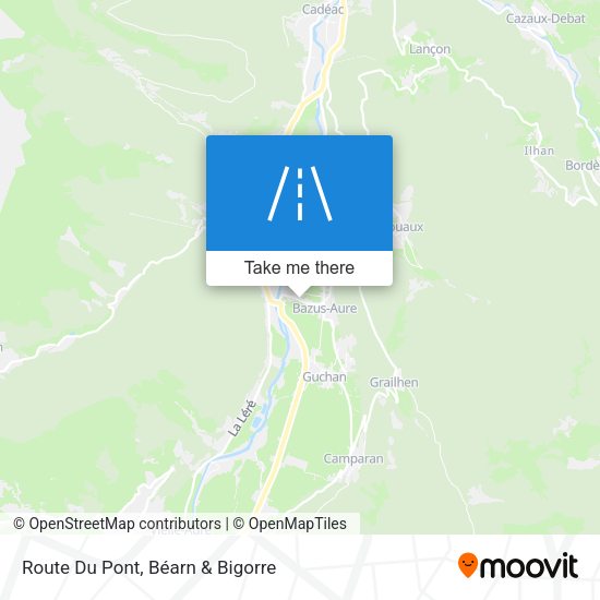 Route Du Pont map