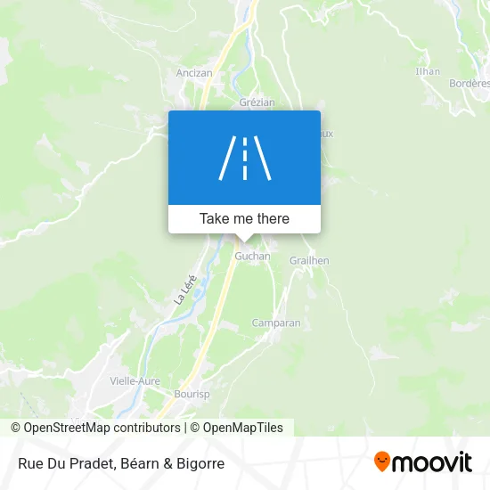 Rue Du Pradet map