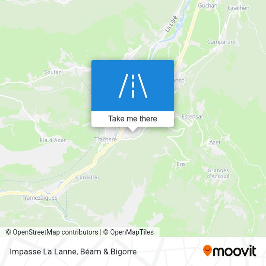 Impasse La Lanne map