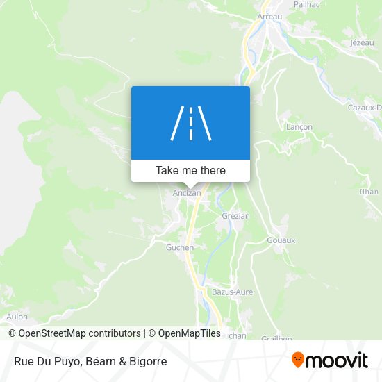 Rue Du Puyo map