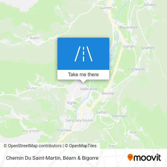 Chemin Du Saint-Martin map