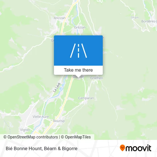 Bié Bonne Hount map