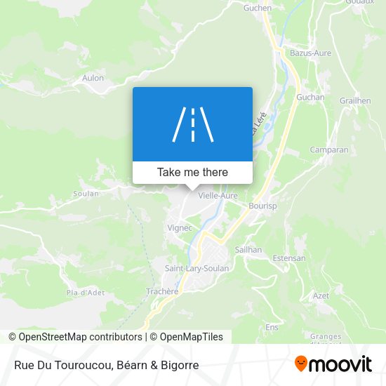 Rue Du Touroucou map
