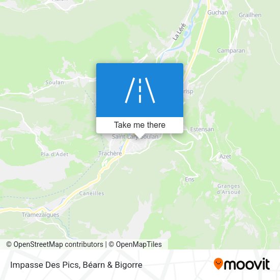 Impasse Des Pics map