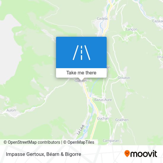 Impasse Gertoux map