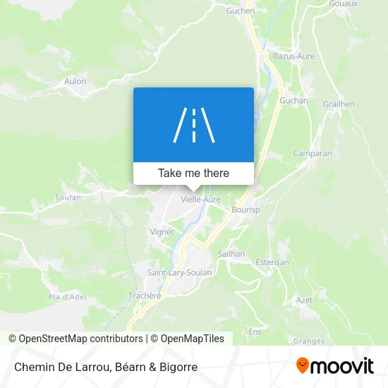 Chemin De Larrou map