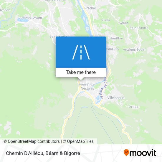 Chemin D'Ailléou map