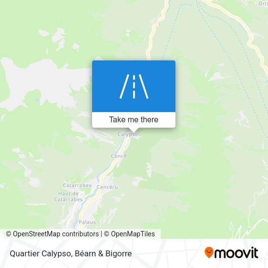Quartier Calypso map