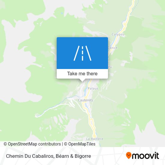 Chemin Du Cabaliros map