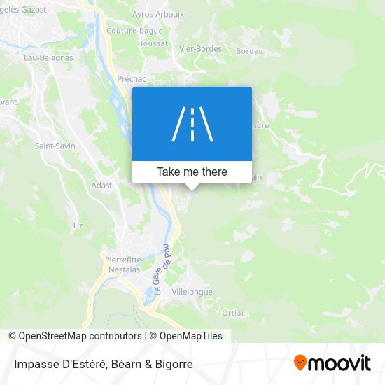 Impasse D'Estéré map