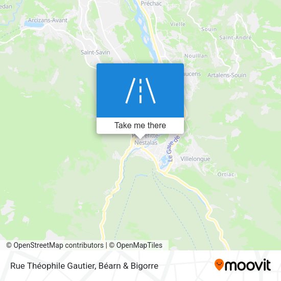 Rue Théophile Gautier map