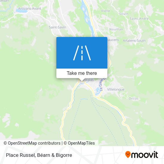 Place Russel map