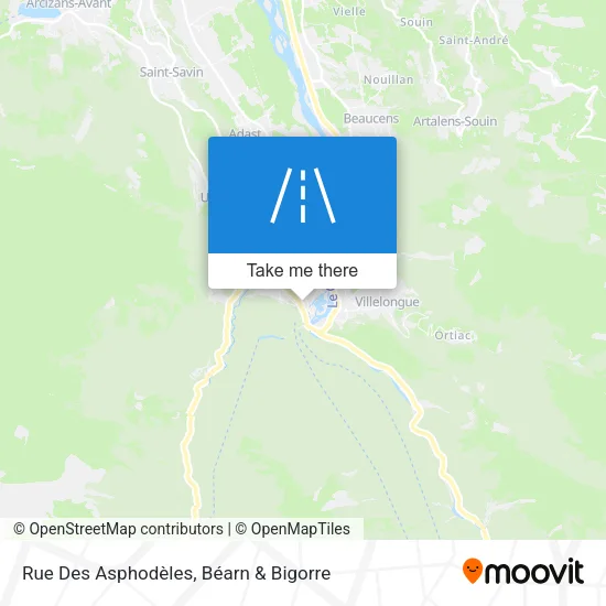 Rue Des Asphodèles map