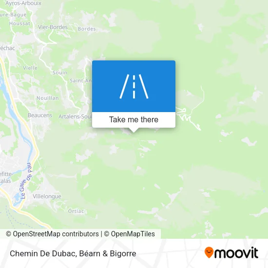 Chemin De Dubac map