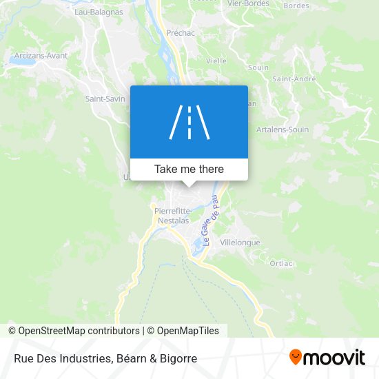 Rue Des Industries map