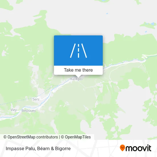 Impasse Palu map