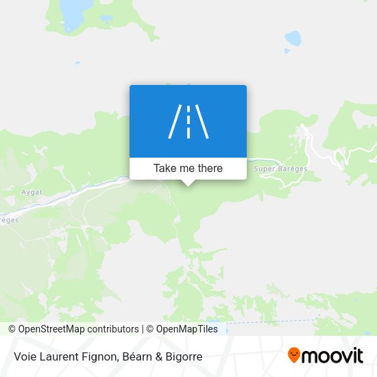 Voie Laurent Fignon map