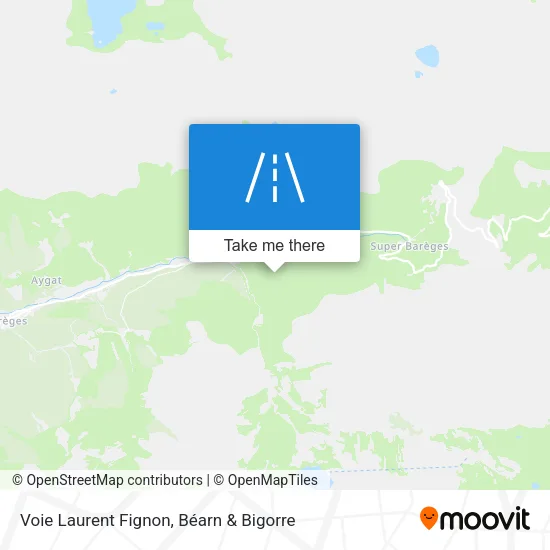 Voie Laurent Fignon map