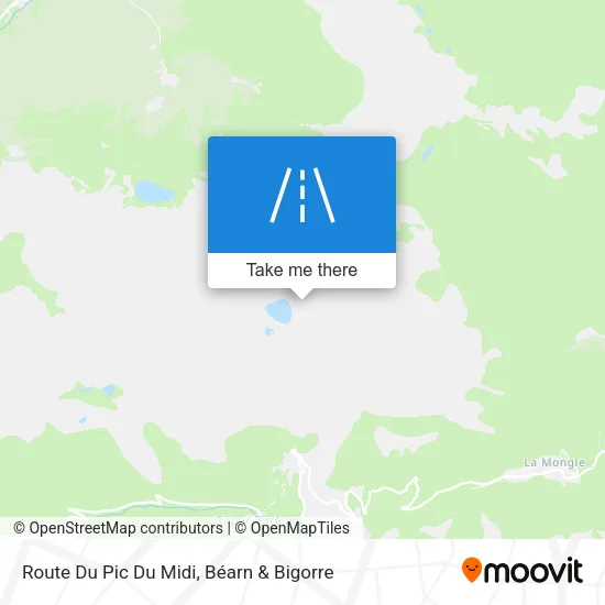 Route Du Pic Du Midi map