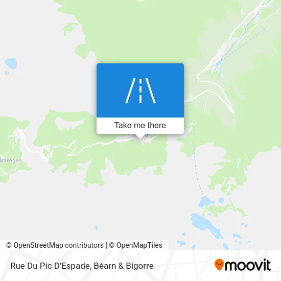 Rue Du Pic D'Espade map