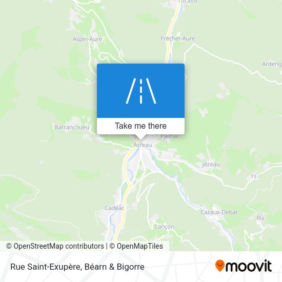 Rue Saint-Exupère map