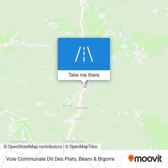 Voie Communale Dit Des Plats map